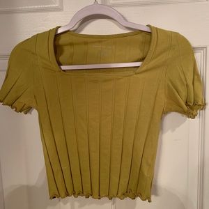 Short Sleeve Crop Top